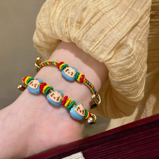 Dragon Boat Festival Colorful Rope Hand Woven Line Holiday Gift Bracelets