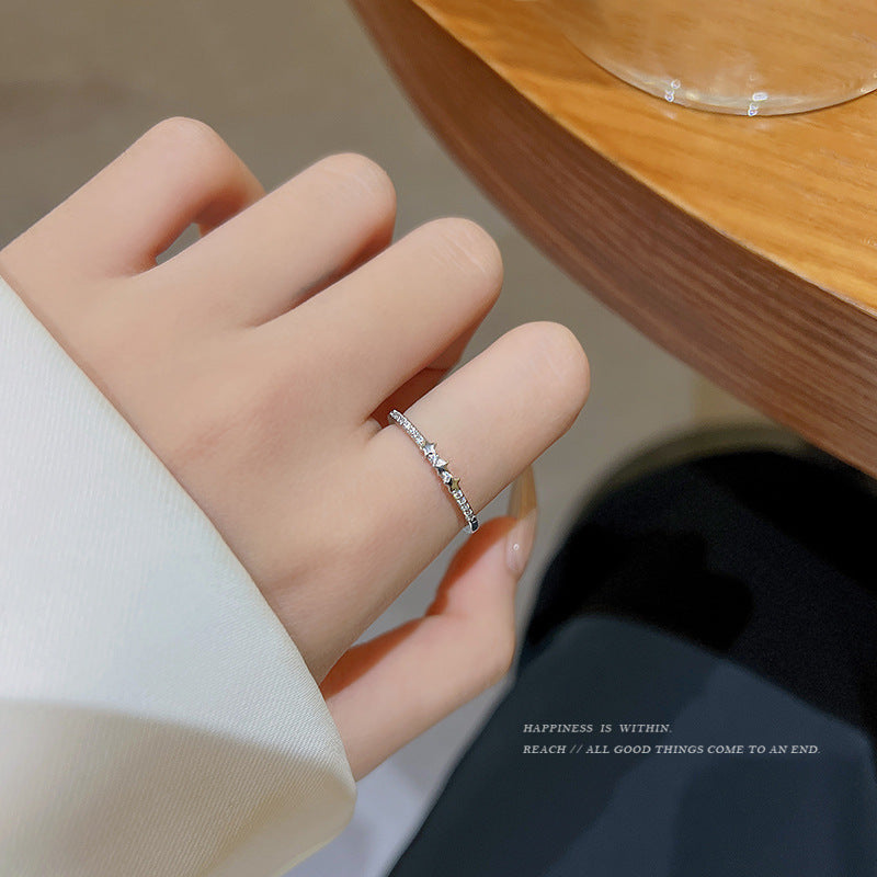 Light Luxury Minority High Sense Open Rings