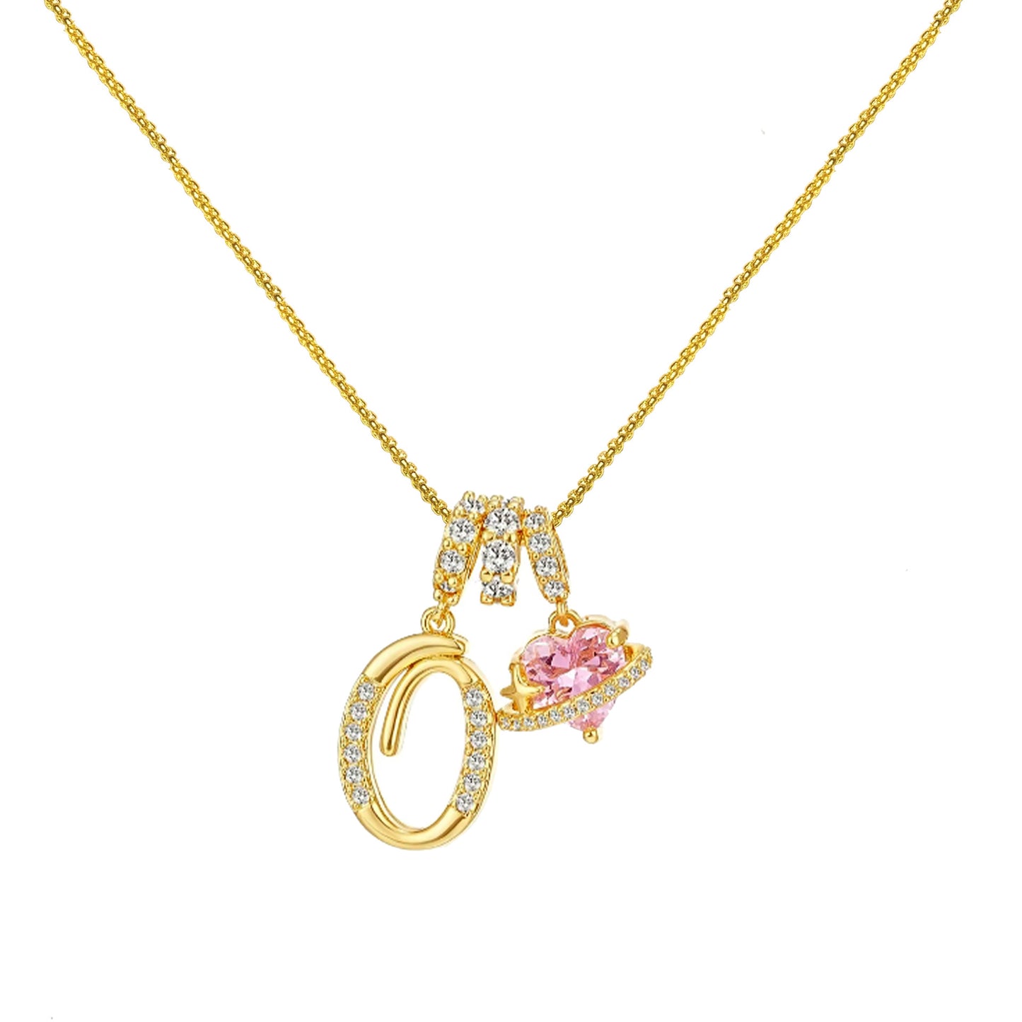 Dopamine English Letter Light Luxury Minority Necklaces