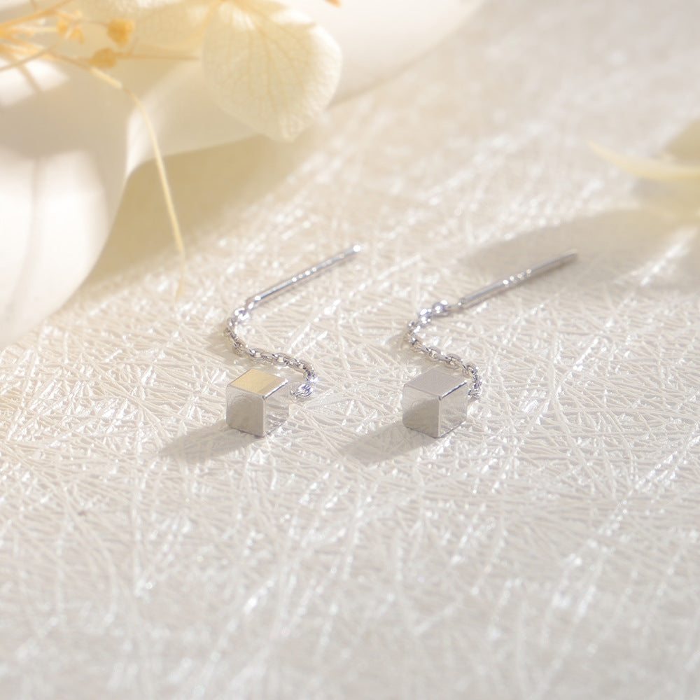 Korean Style Trendy Square Design High-grade Earrings