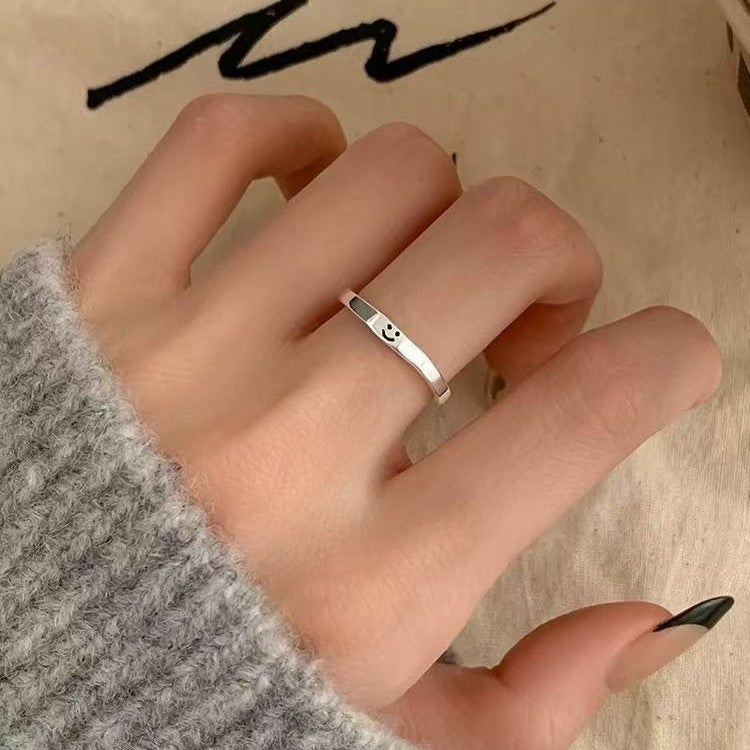 Women's Index Finger Affordable Luxury Fashion Little Niche Design Couple Open Ring