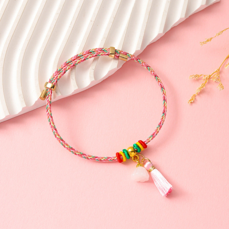 Children's Hundred Dragon Boat Festival Colorful Braided Rope Batches Of Goods Bracelets