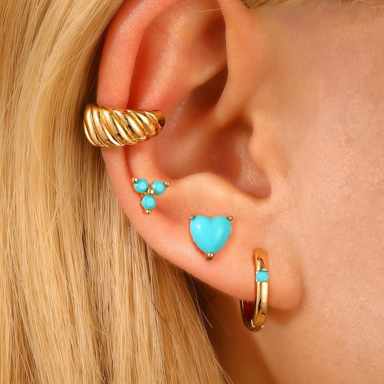 Glamorous Beautiful Ear Bone Clip High Rings