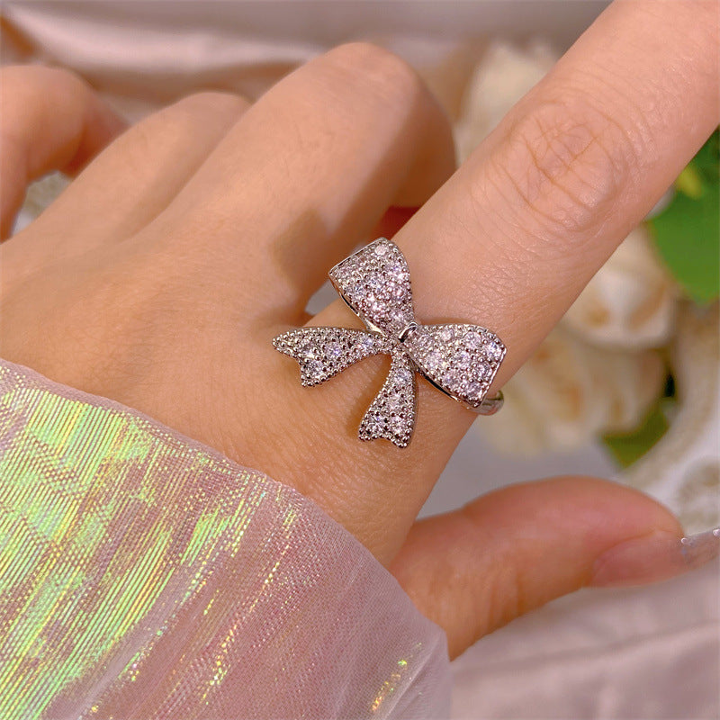 Yuan High-quality Zircon High-grade Color Retaining Open Rings