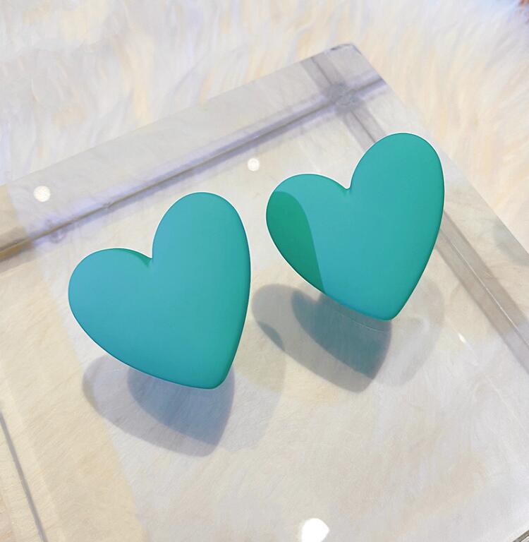 Women's Love Heart Fashionable Summer Niche High-grade Rings