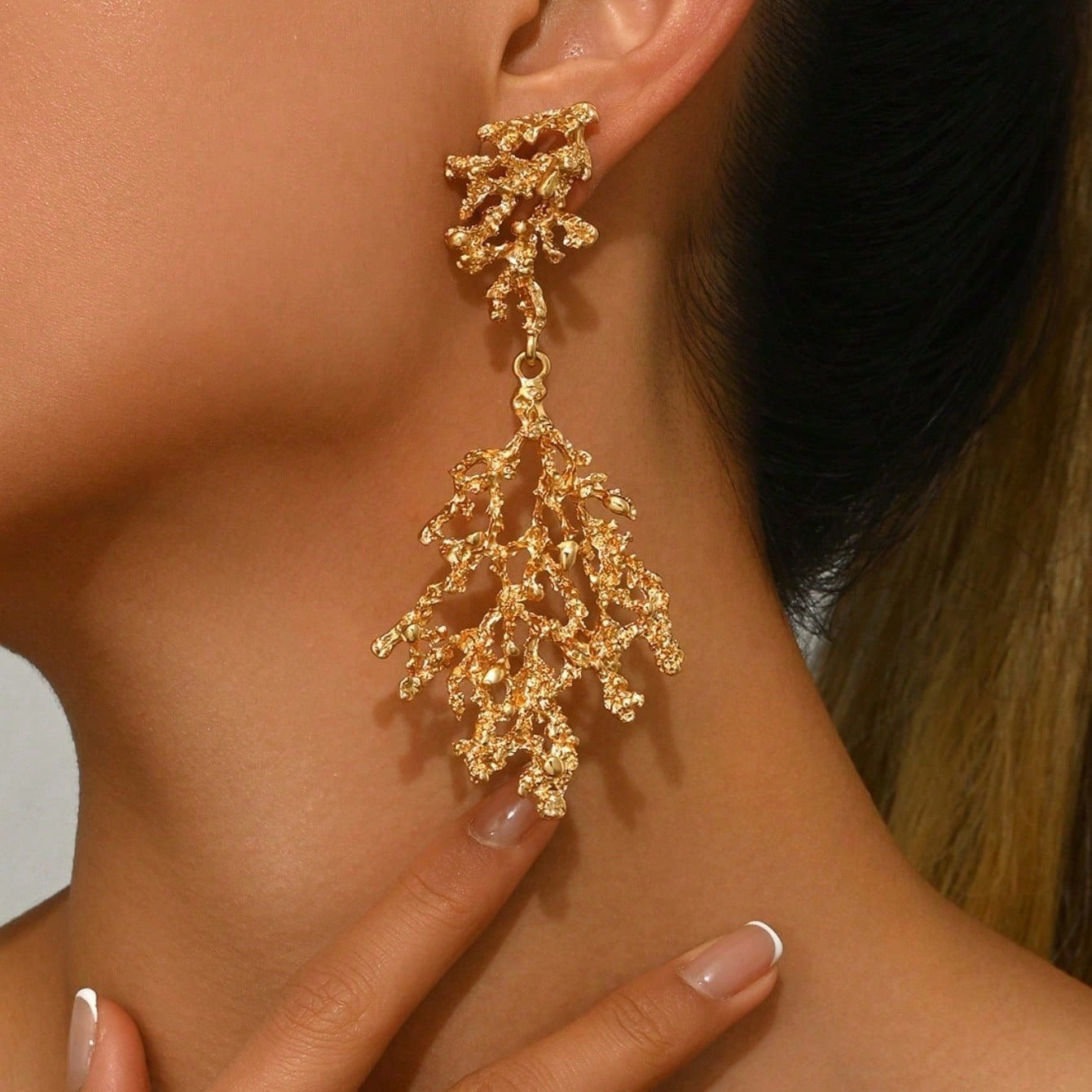 Trendy Elegant Ear Temperament Wild Light Luxury High-grade Earrings
