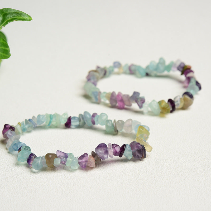 Stone Chain Citrine White-barked Pine Tigereye Trendy Male Female Personality Bracelet