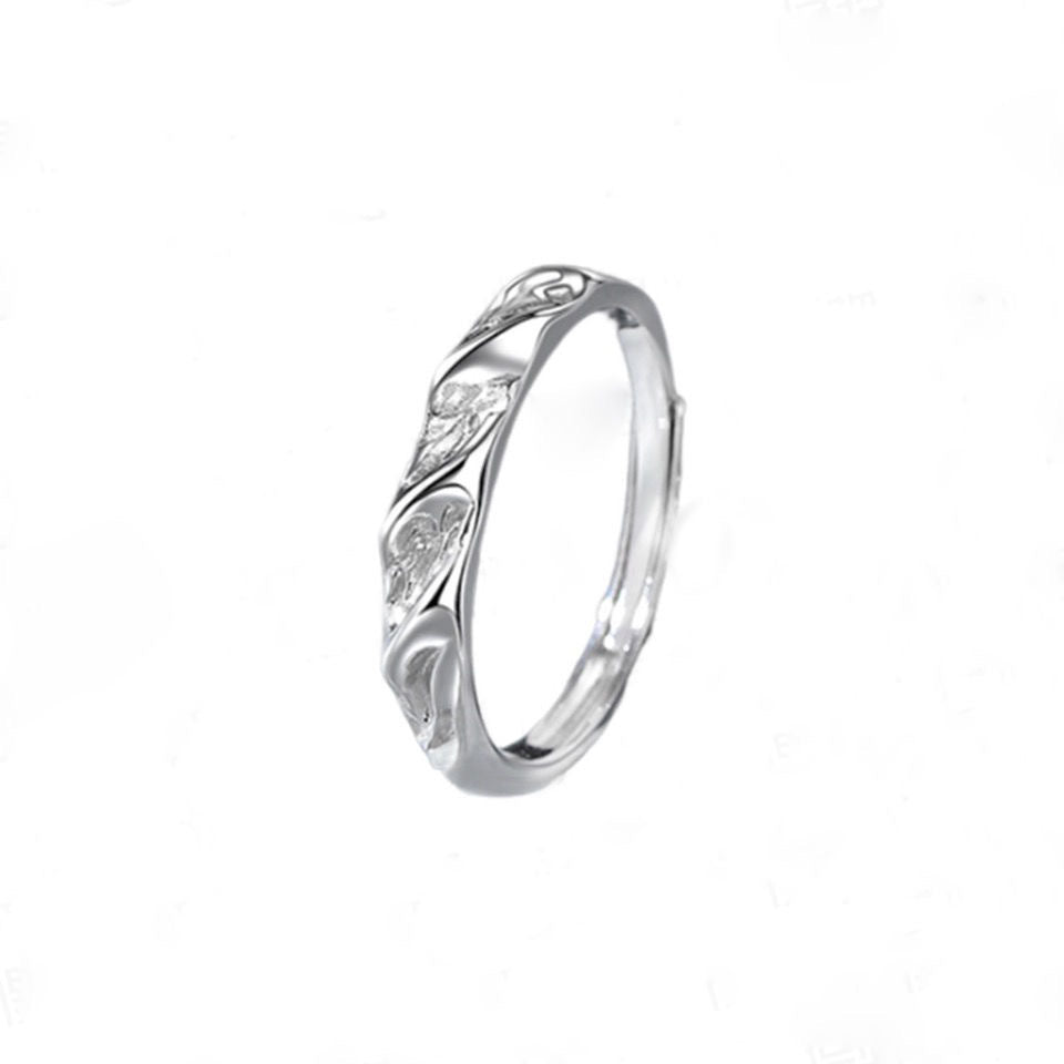 Women's & Men's Niche Design One Pair Light Luxury Ring