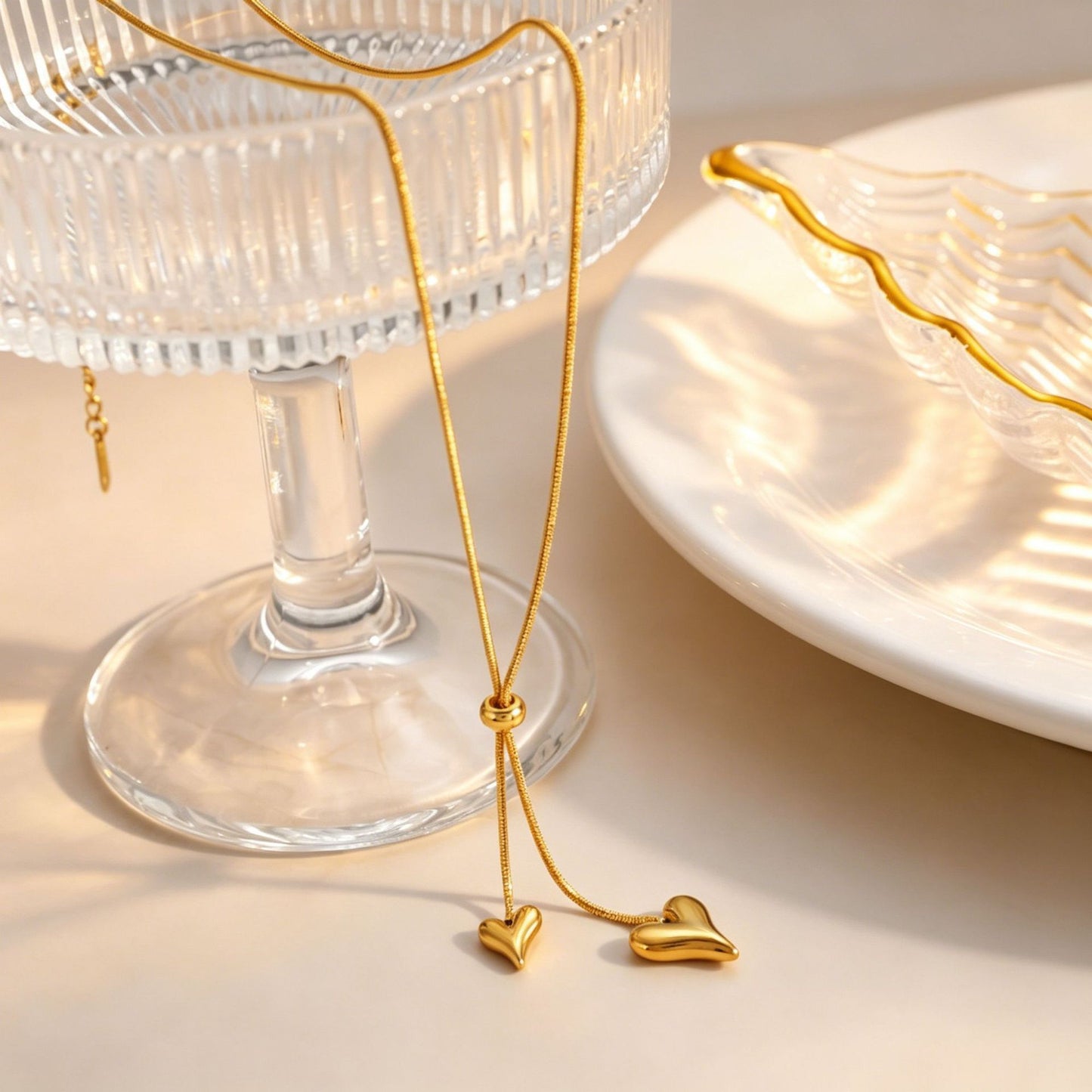 Drawable Heart Personalized Sweet Stainless Steel Necklace