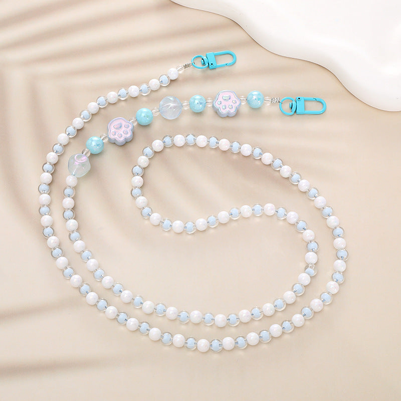 Phone Case Lanyard Handmade Beaded Bag Hanging Ornaments