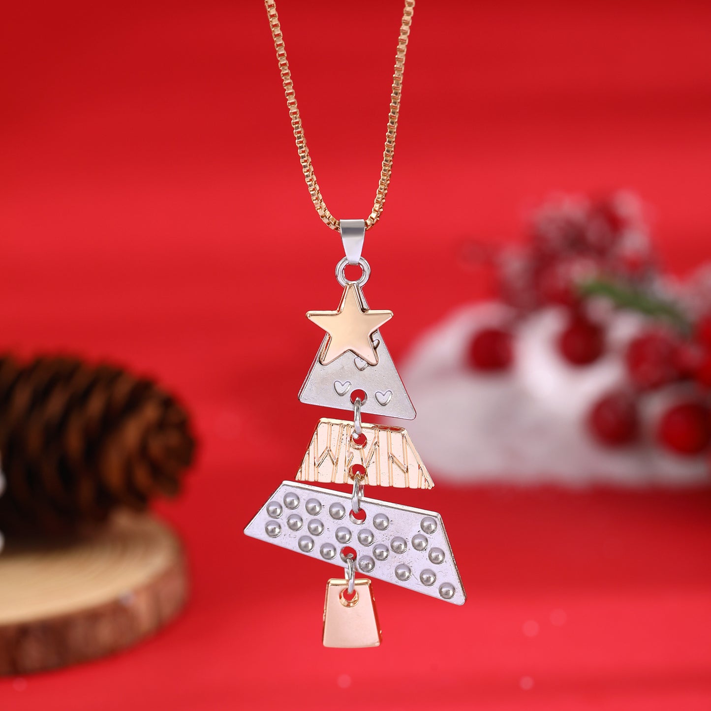 Women's Alloy Christmas Tree Long For Party Carnival Fashion Earrings