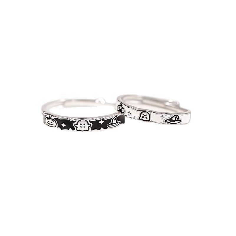Women's & Men's Couple For Design Cute Open Valentine's Rings