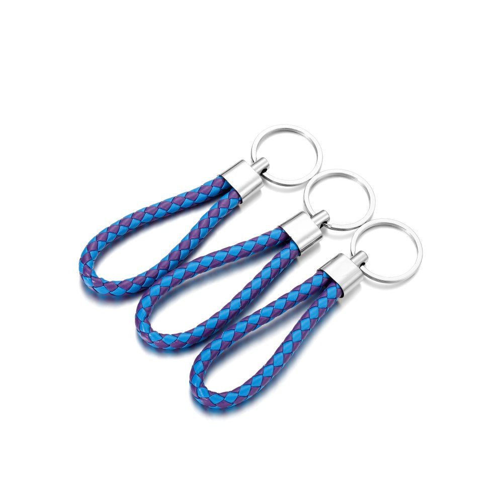 Color Creative Weaving Leather Rope Car Jewelry Accessories