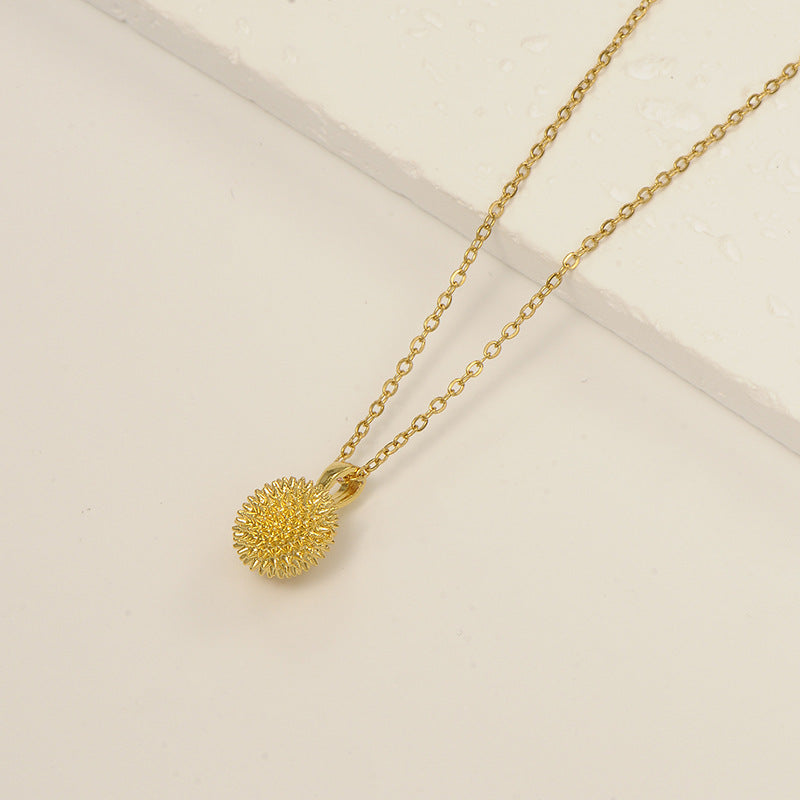 Korean Fairy Temperamental Simple Love Pearl Clavicle Necklace