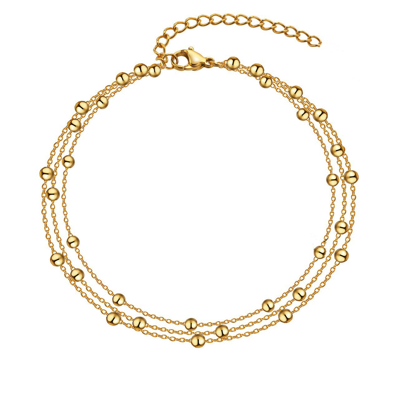 Glamorous Women's Simple Adjustable Chain Thin Bracelets