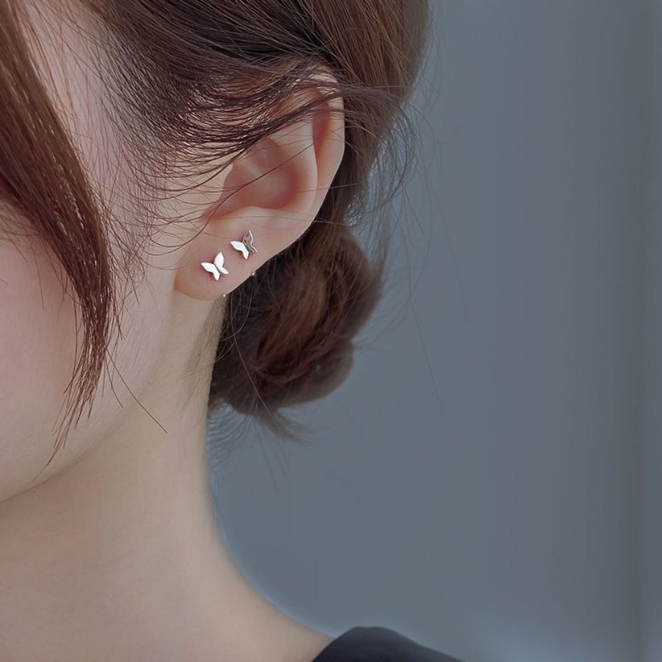 Women's Style Butterfly Niche Design Exquisite Small Sweet Simple Rings