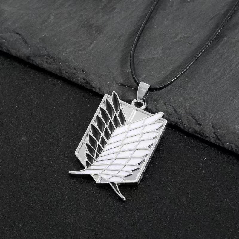 Films Television Wood Leaf Alloy Series Necklaces