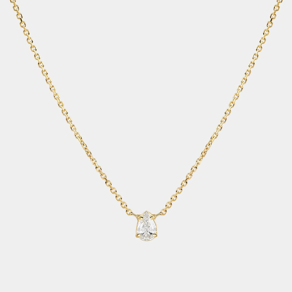 Zircon Oval Round Simple Fashion Furnace Necklaces