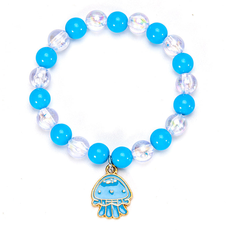 Children's Cartoon Alloy Little Handmade Dolphin Bracelet