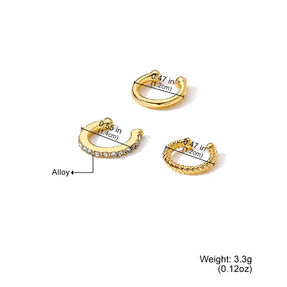 Ear Bone Clip Personality Fashion Small Earrings