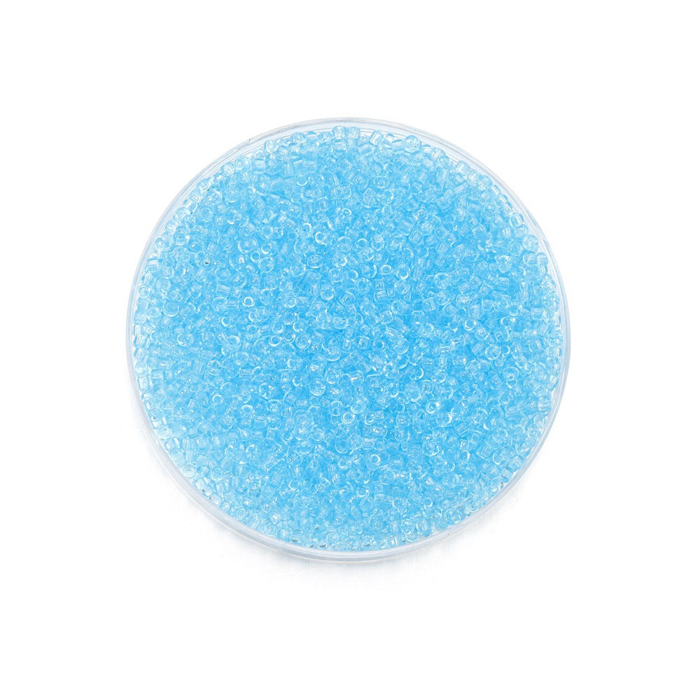 High Quality Transparent Color Glass Beads Jewelry Accessories