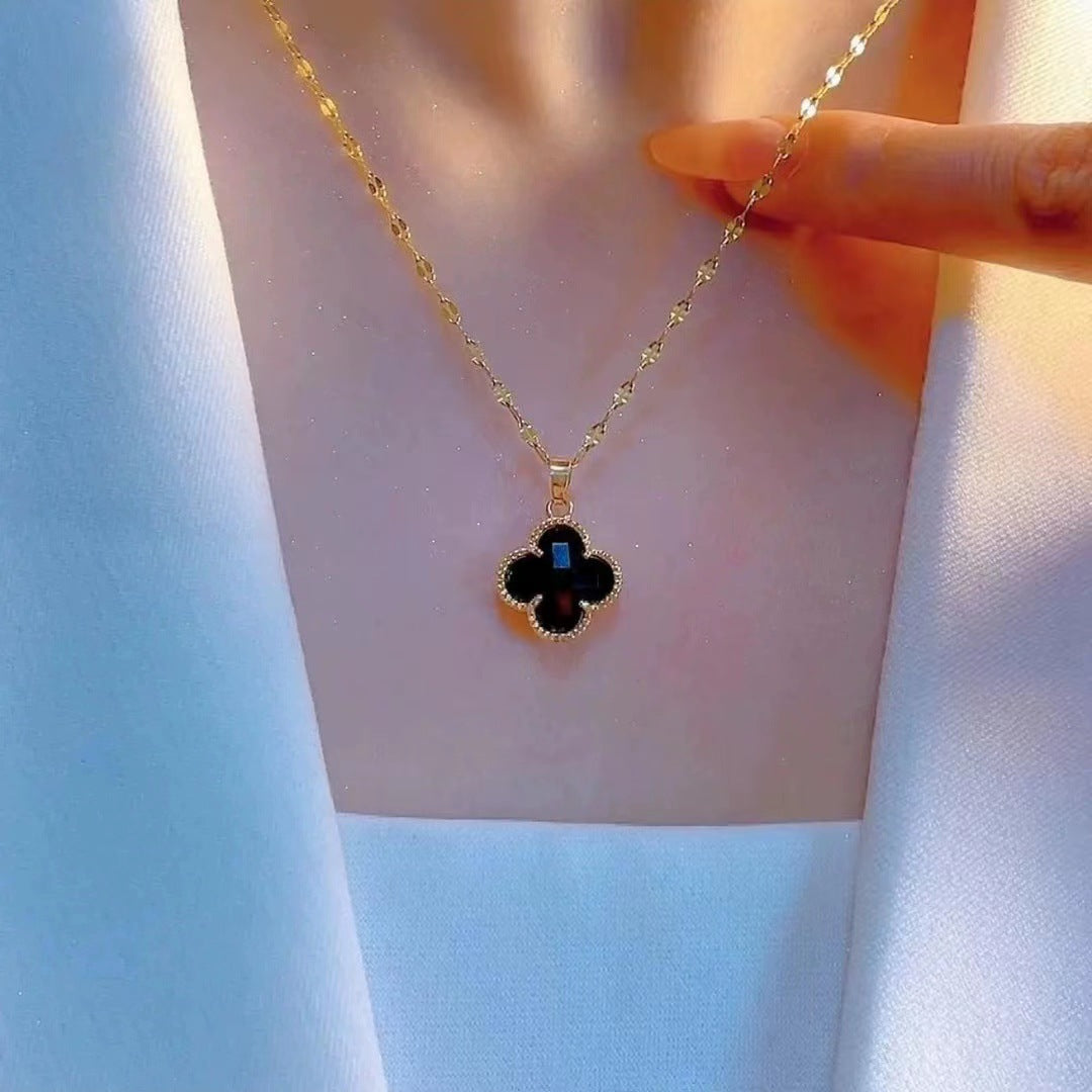 Clover Jade Female Summer Light Luxury Pendants