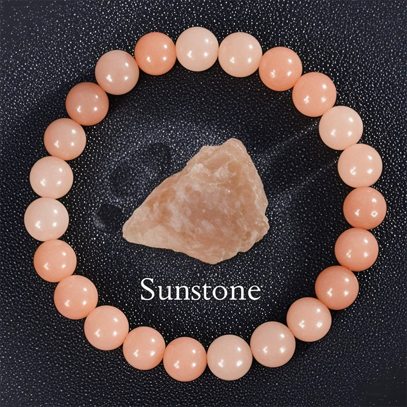 Red Green Treasure Amethyst Sunstone Lapis Lazuli Tiger Eye Handmade Bracelets
