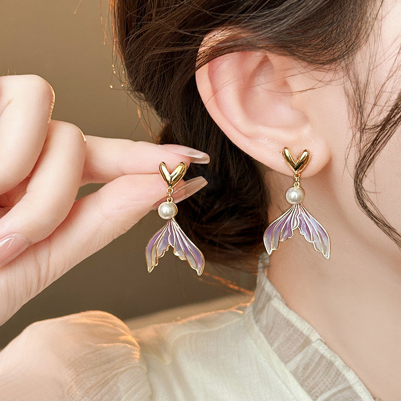 Women's Ear Simple Small Trendy Elegant High-grade Earrings