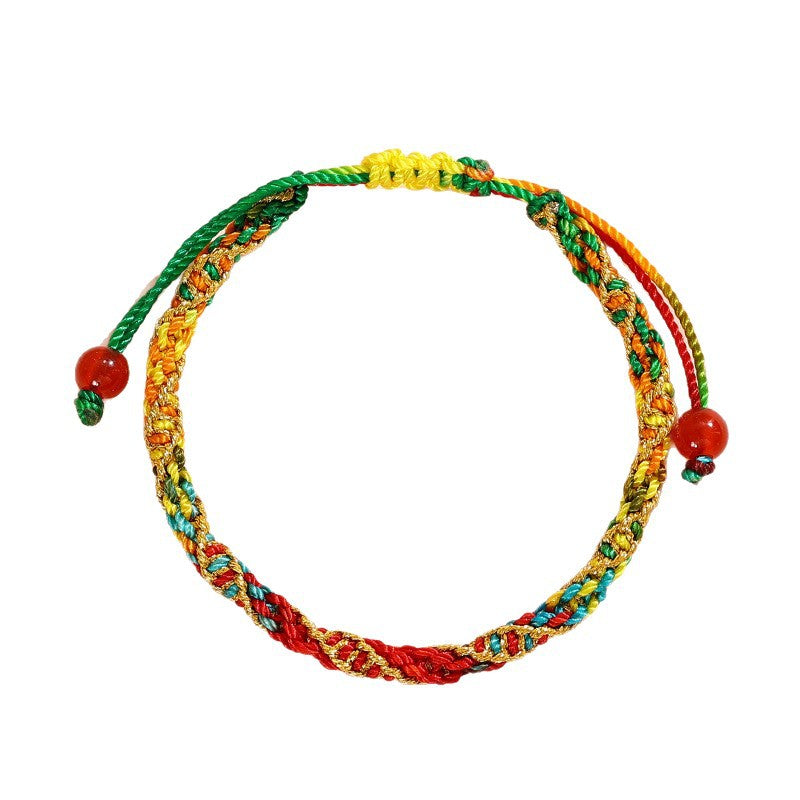 Children's Dragon Boat Festival Colorful Rope Hand-woven Bracelets