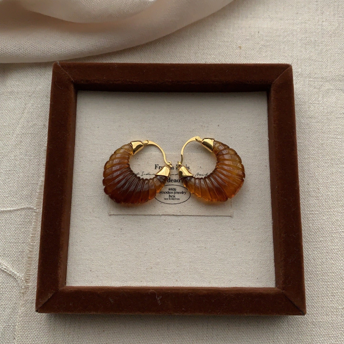 Artsy Semicircle Elegant Wild Candy Color Personalized Earrings