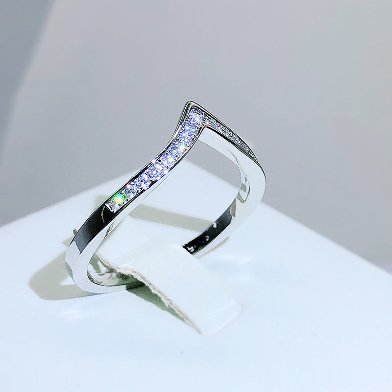 Women's Finger Simple Stylish Personality Fresh Korean Rings