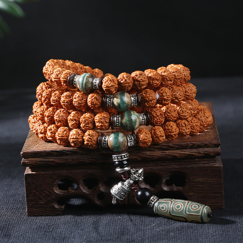 Men's Seed Corpulent Bodhi Small King Hand Toy Indonesia Necklaces