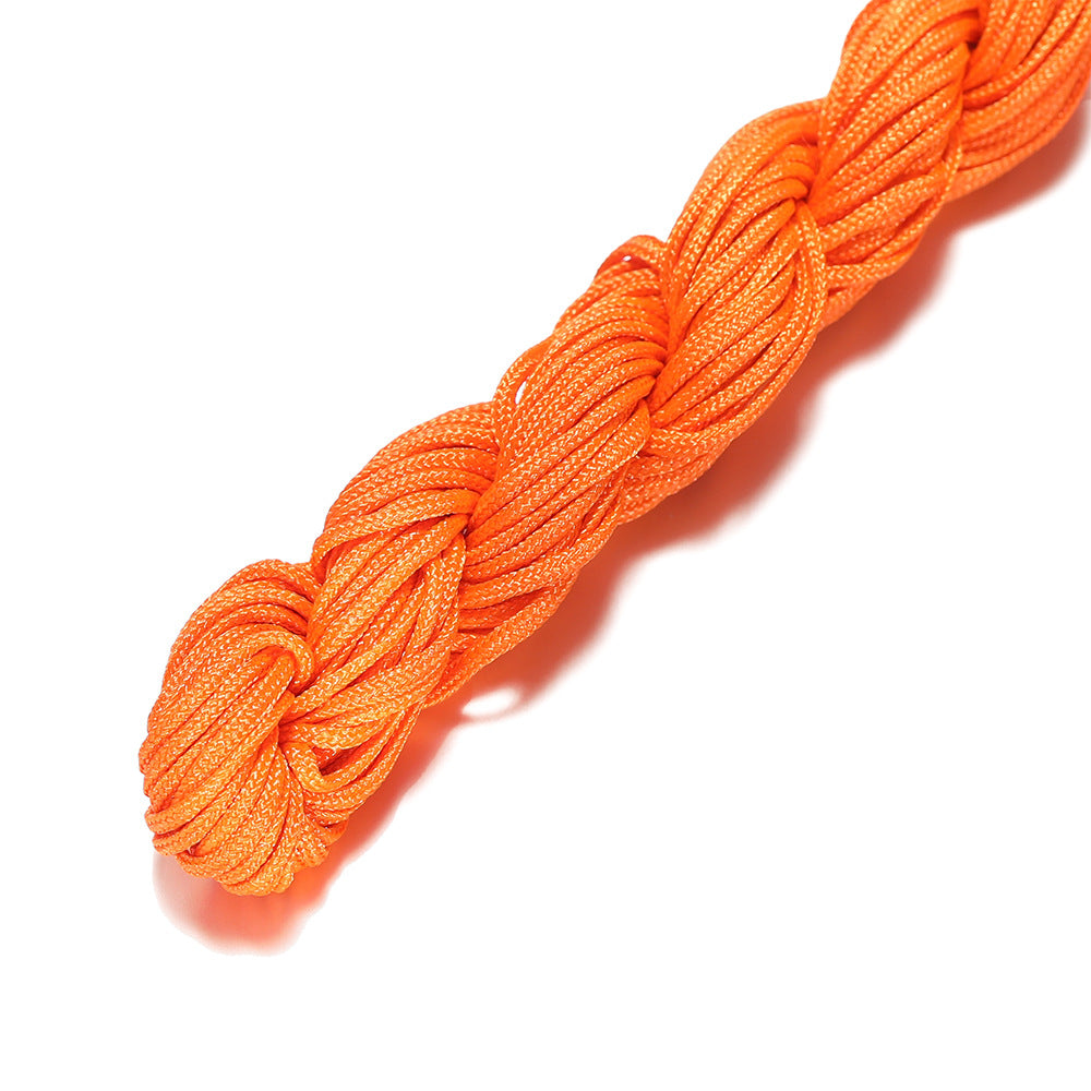 Handmade Braided Jade Strand Red Rope Thread Chinese Knot Hanging Ornaments