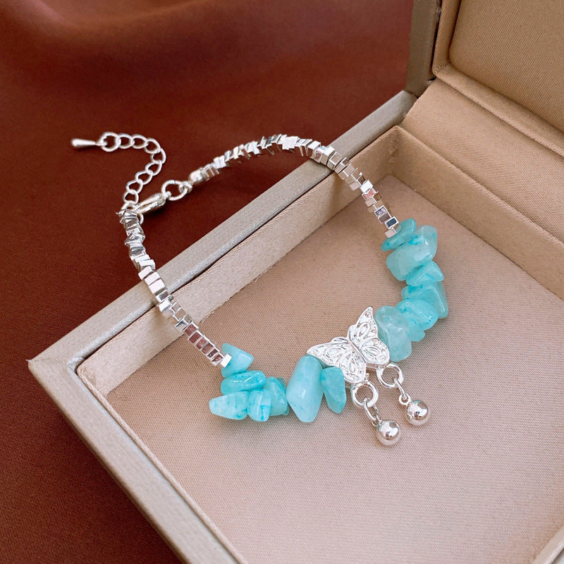 Rhinestone Zircon Butterfly Opal Graceful Personality Trendy Fashion Bracelets