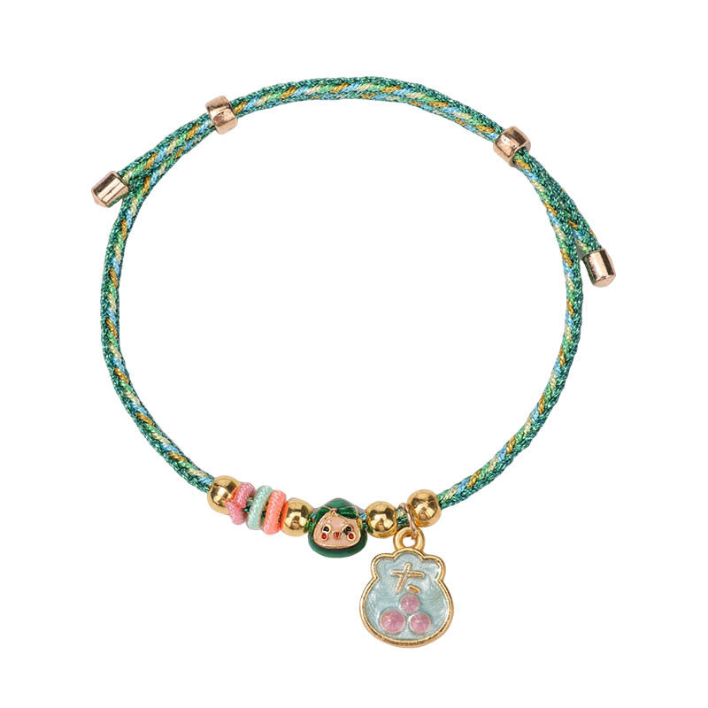 Women's & Men's Magic Color Mini Safe Happy Niche Hand-woven Bracelets