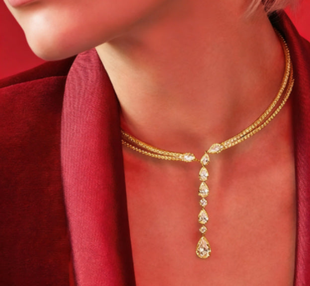 Women's Diamond Open High-grade Party Fashion Alloy Collar