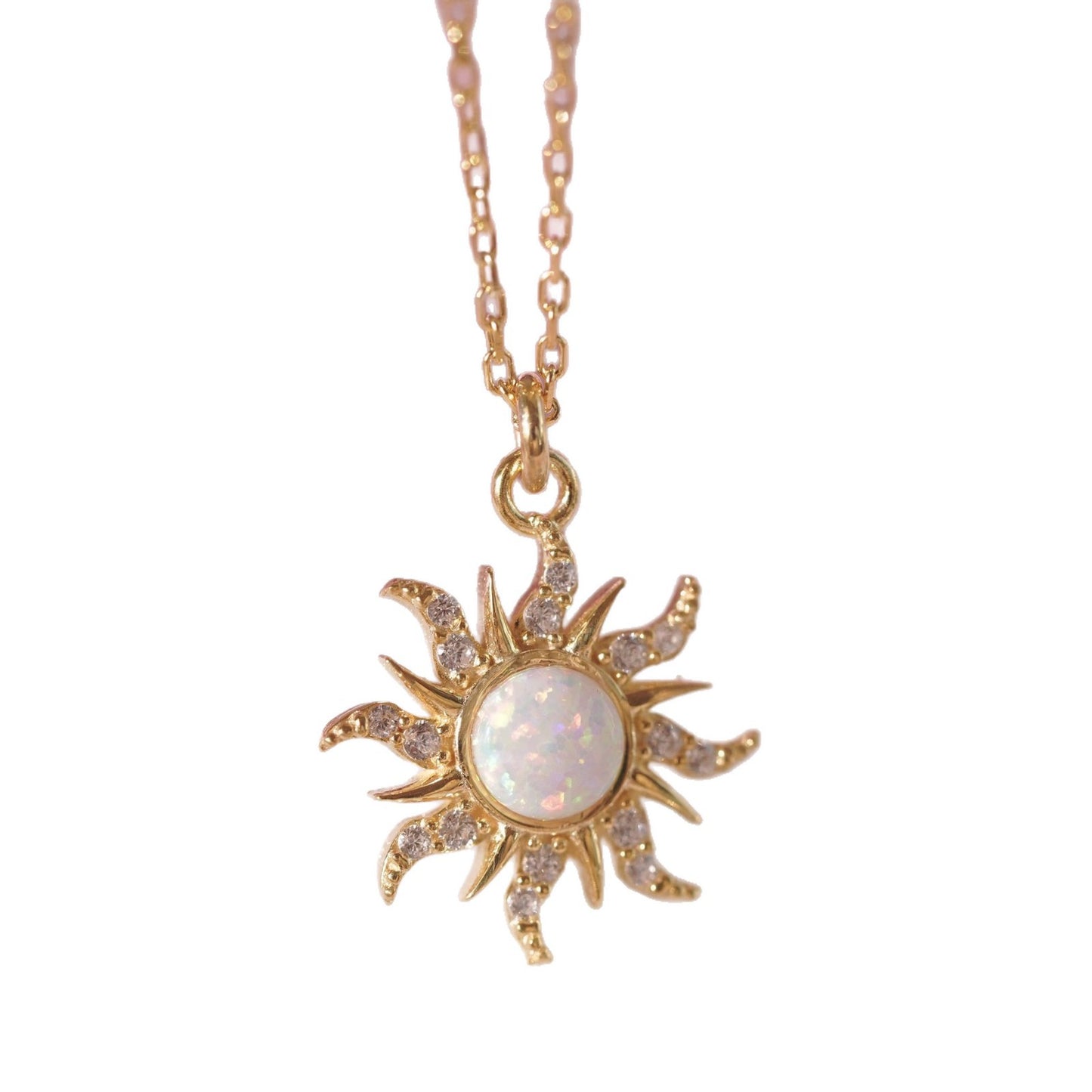 Unique Real Female Micro Inlaid Zircon Necklaces