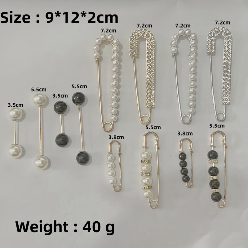 Women's Of Trousers Pin Artifact Fixed Clothes Buckle Brooches