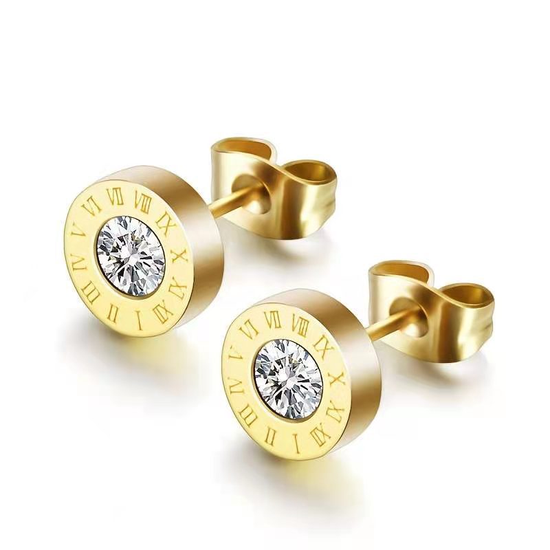Zircon Small Ear Versatile Rhinestone Simple Rings
