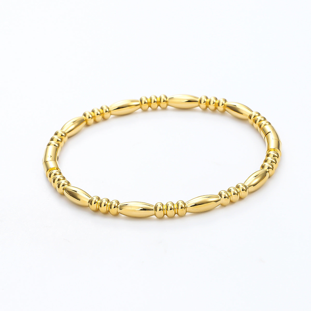 Titanium Steel Stainless Real Gold Furnace Bracelets