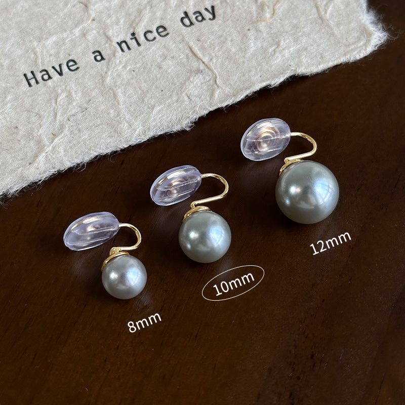 Women's Pearl Retro Graceful Ear Ornaments Mosquito Earrings