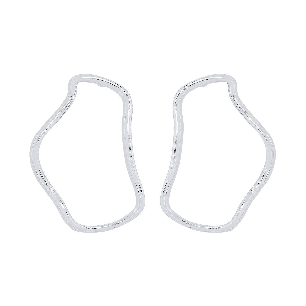 Retro Aloofness Style Geometric Irregular Fashion Earrings