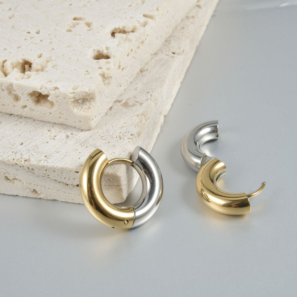 Women's & Men's Ear Clip Simple Personality Fake Auricle Earrings
