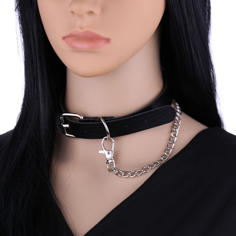 Trendy Cool Style Clavicle Personality Chain Punk Collar