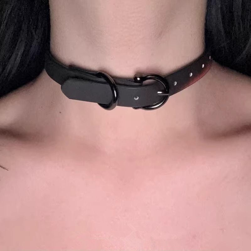 Women's Warm Color Changing Leather Hot Senior Clavicle Collar