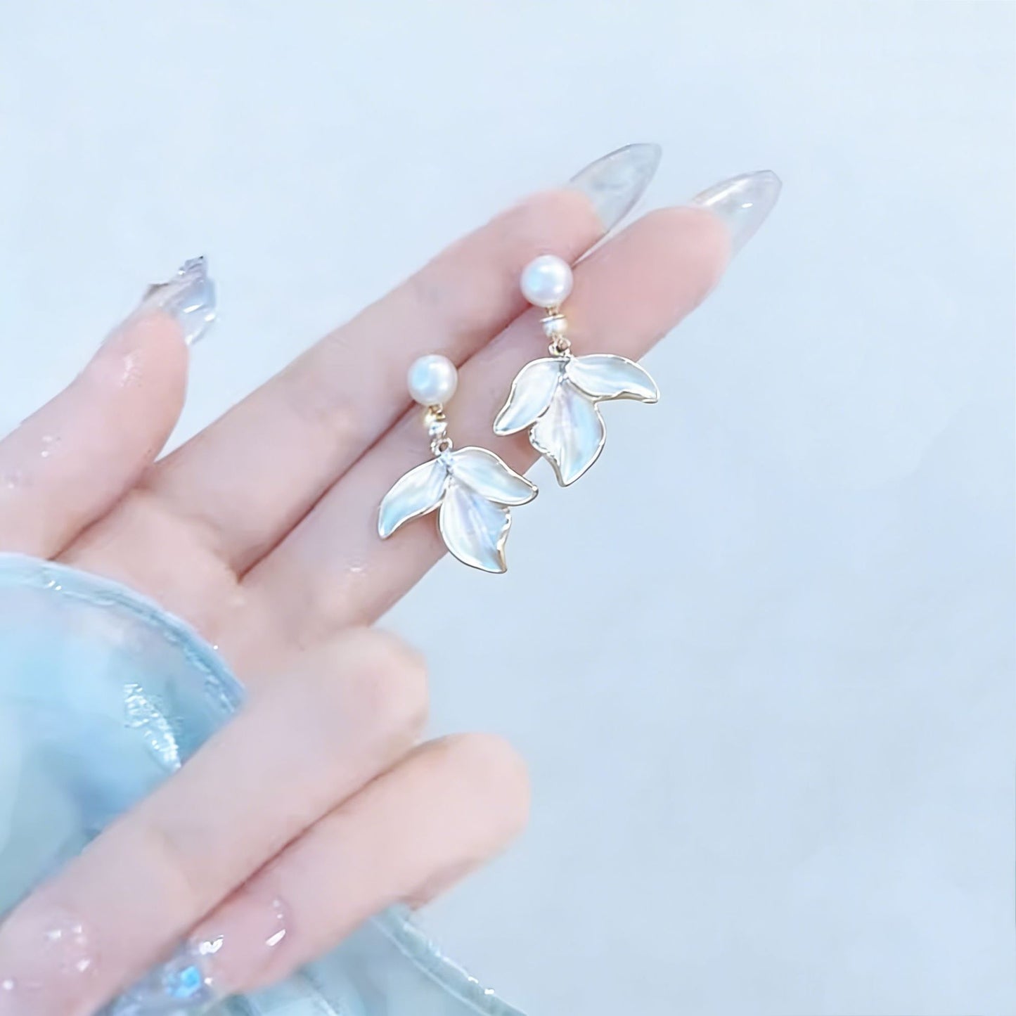 Luxury Fashion Versatile Elegant High-grade Sweet Cool Personality Earrings