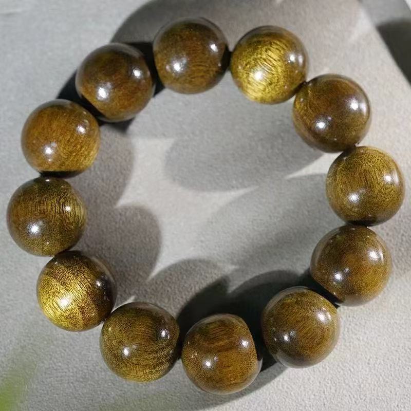 Sichuan Silkwood Old Materials Demolition Buddha Beads Prayer Bracelet