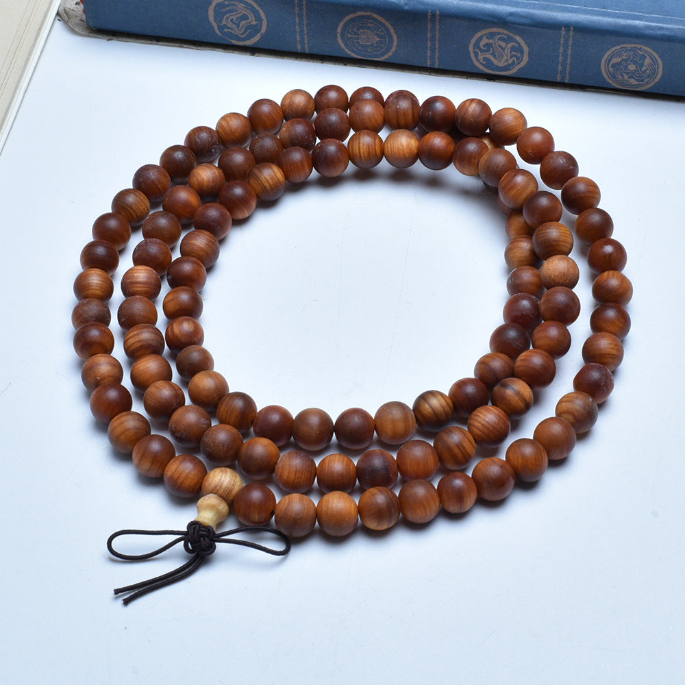Women's & Men's Authentic Pterocarpus Wood Buddha Beads Batch Bracelet