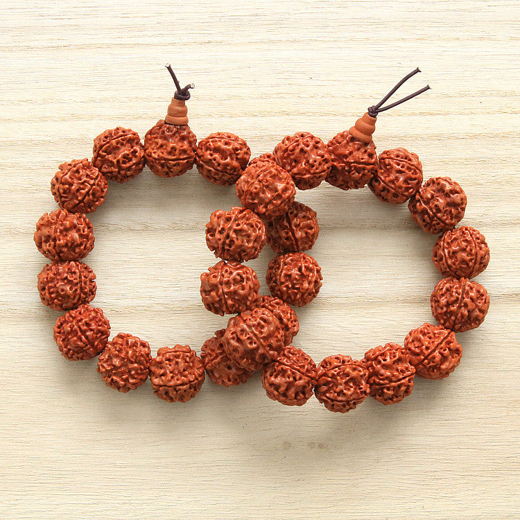 Women's & Men's Nepal Five Faces Pipal Tree Seed Buddha Beads Scenic Spot Bracelet