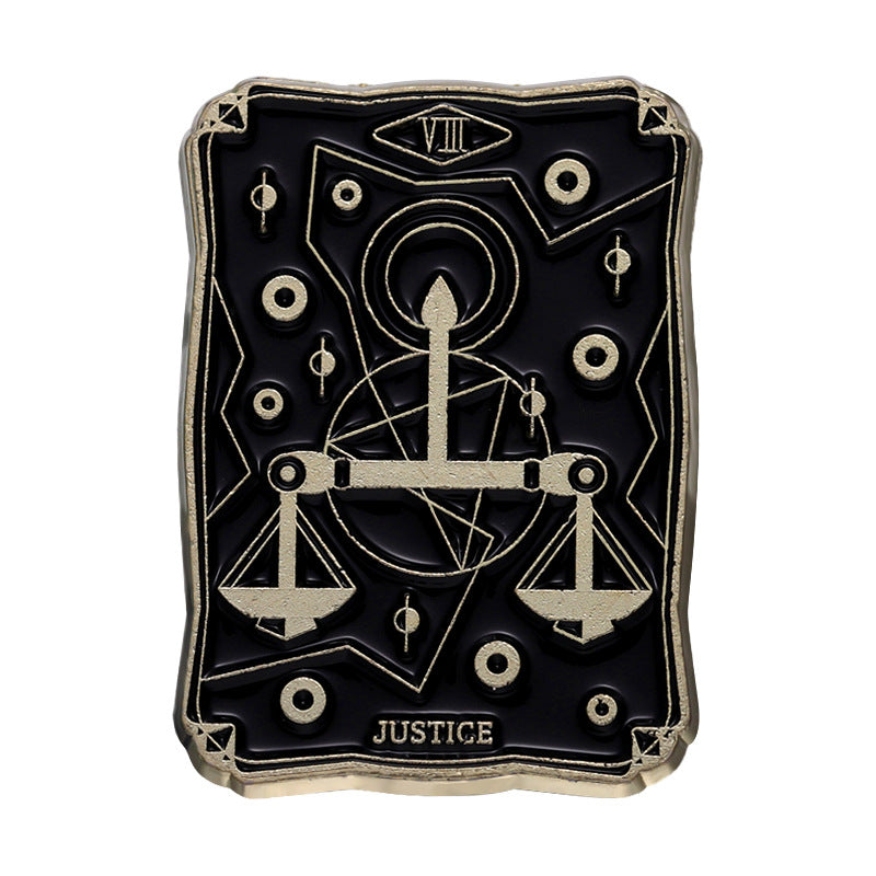 Brooch Bow Arrow Inverted Man Black Brooches